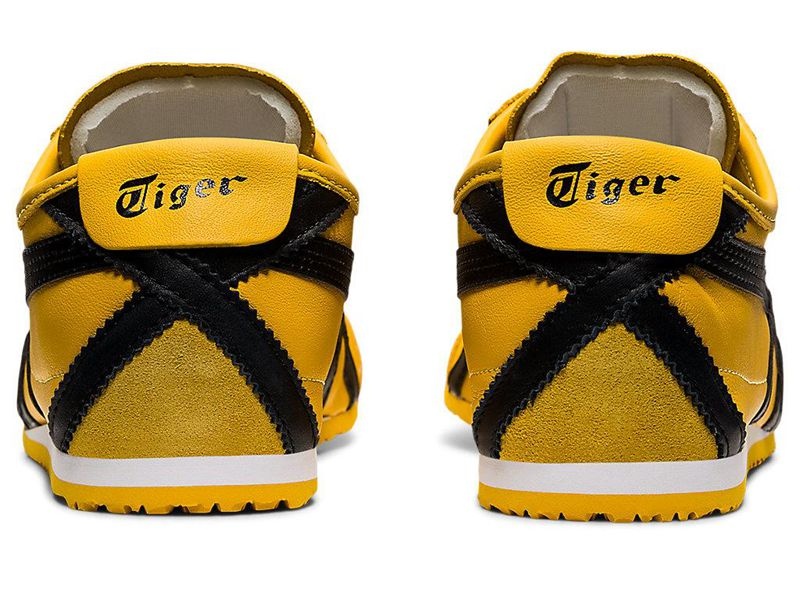 Men's Onitsuka Tiger Mexico 66 Sneakers Yellow | 6782-JFIQY