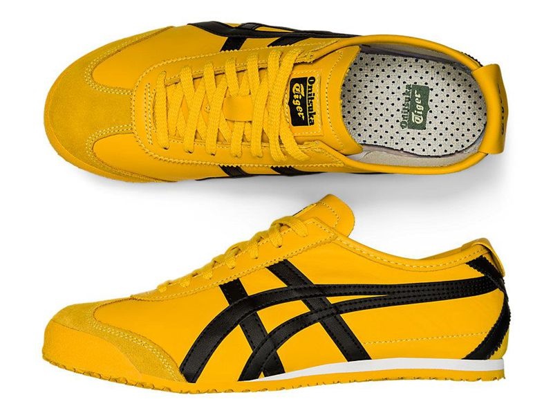 Men's Onitsuka Tiger Mexico 66 Sneakers Yellow | 4026-UPZKF