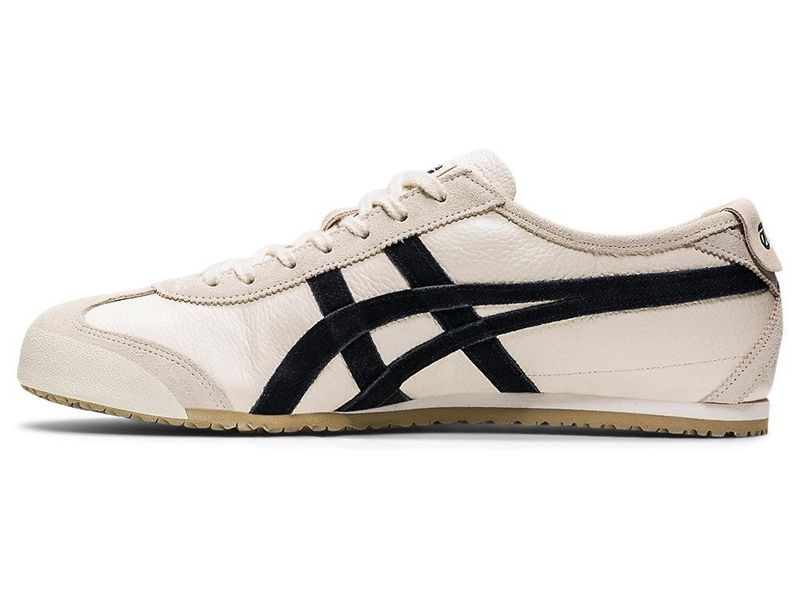 Men's Onitsuka Tiger Mexico 66 Vin Sneakers Beige | 1867-FDQYM