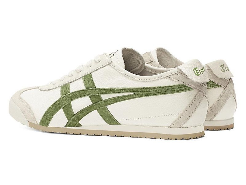 Men's Onitsuka Tiger Mexico 66 Vin Sneakers White | 3916-PUIQV