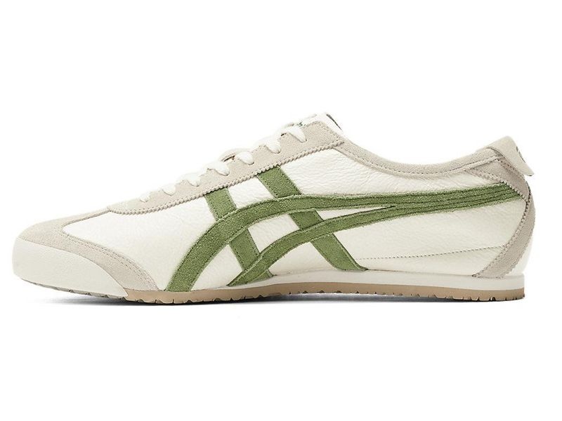 Men's Onitsuka Tiger Mexico 66 Vin Sneakers White | 3916-PUIQV