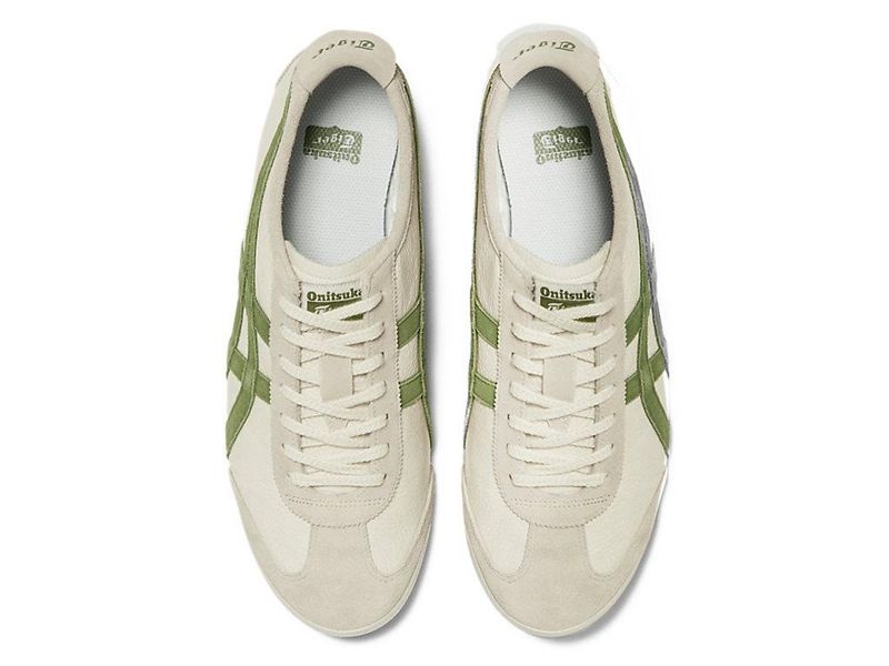 Men's Onitsuka Tiger Mexico 66 Vin Sneakers White | 3916-PUIQV