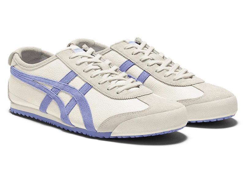 Men's Onitsuka Tiger Mexico 66 Vin Sneakers White | 2609-IGBQL