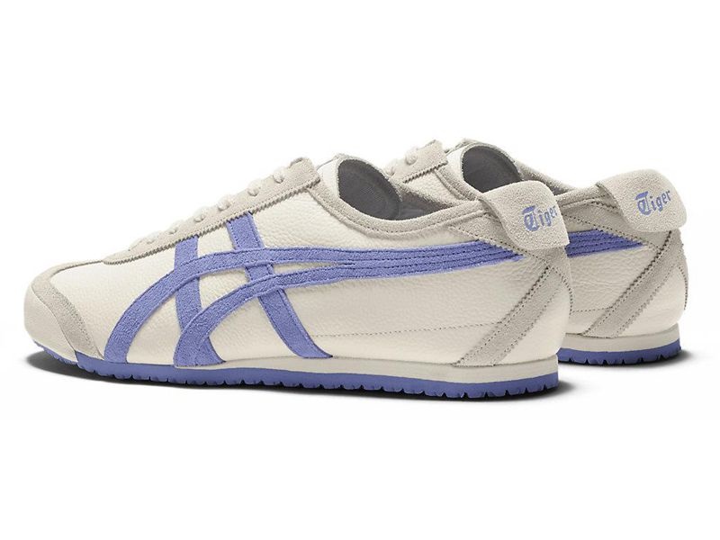 Men's Onitsuka Tiger Mexico 66 Vin Sneakers White | 2609-IGBQL