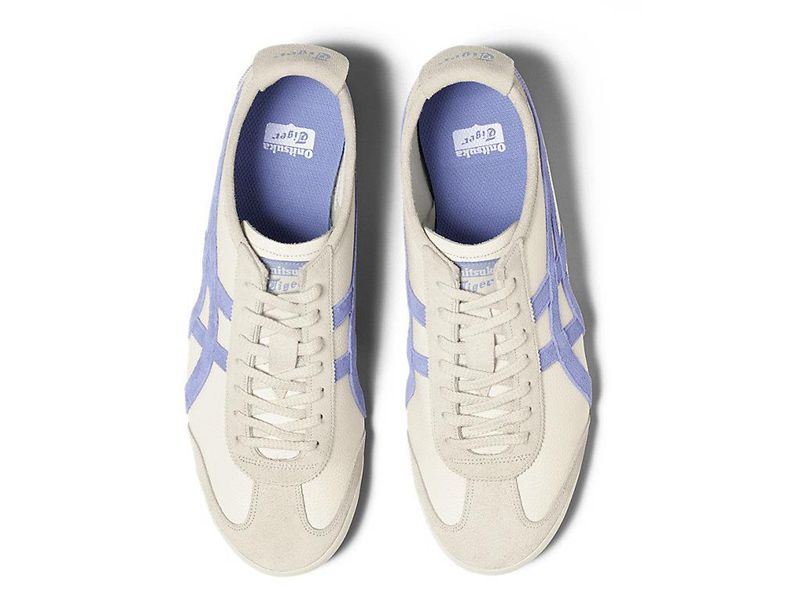 Men's Onitsuka Tiger Mexico 66 Vin Sneakers White | 2609-IGBQL