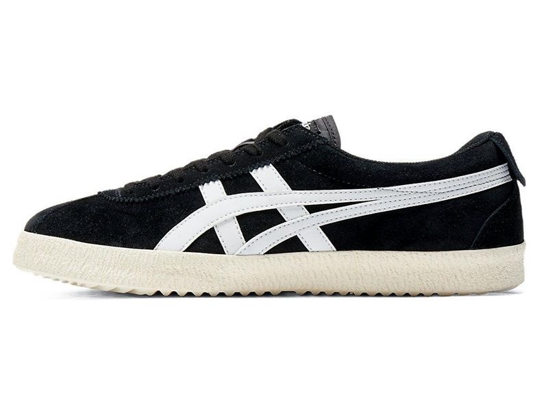 Men's Onitsuka Tiger Mexico Delegation Sneakers Black | 6189-TMQWD