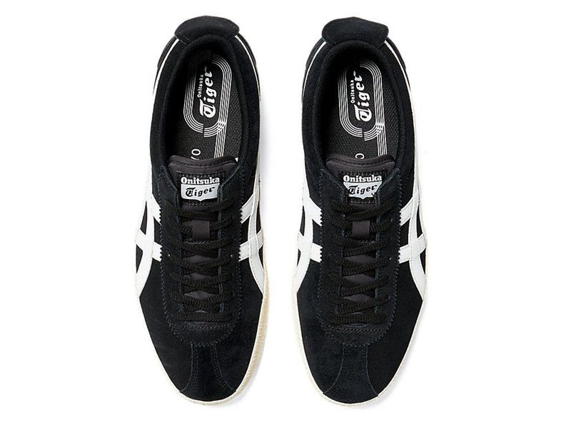 Men's Onitsuka Tiger Mexico Delegation Sneakers Black | 6189-TMQWD