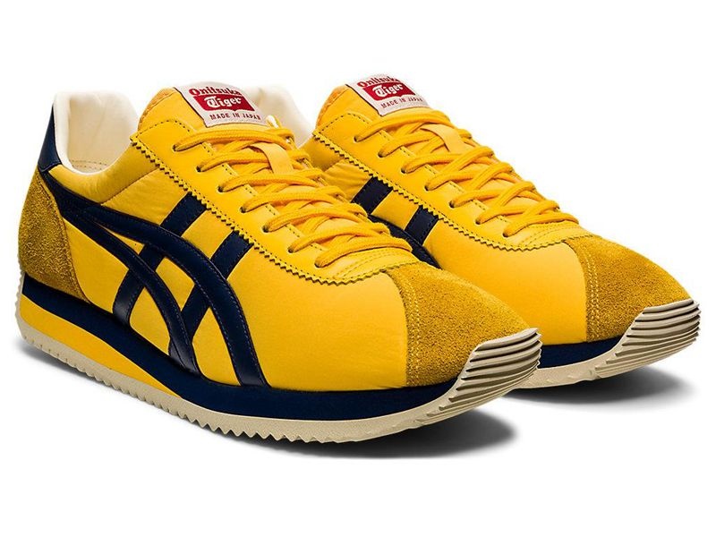 Men's Onitsuka Tiger Moal 77 Nm Sneakers Yellow | 2196-NMVDT