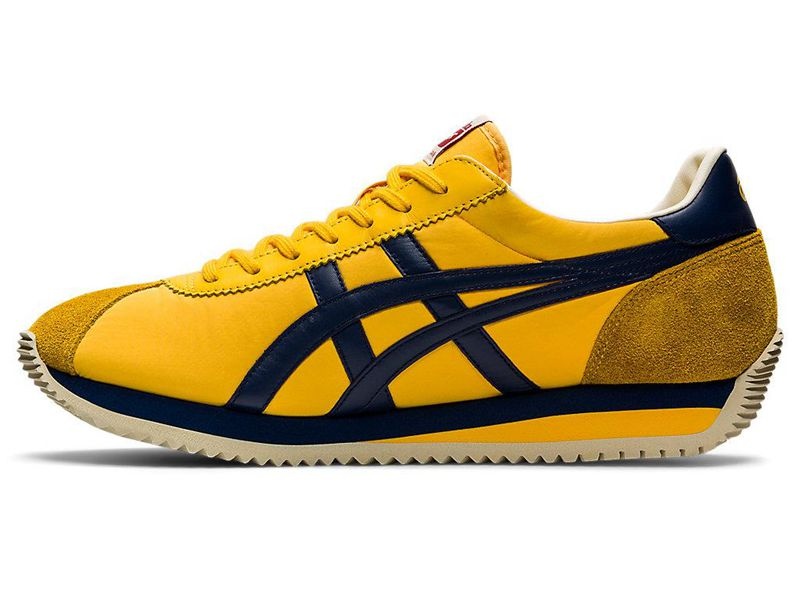 Men's Onitsuka Tiger Moal 77 Nm Sneakers Yellow | 2196-NMVDT