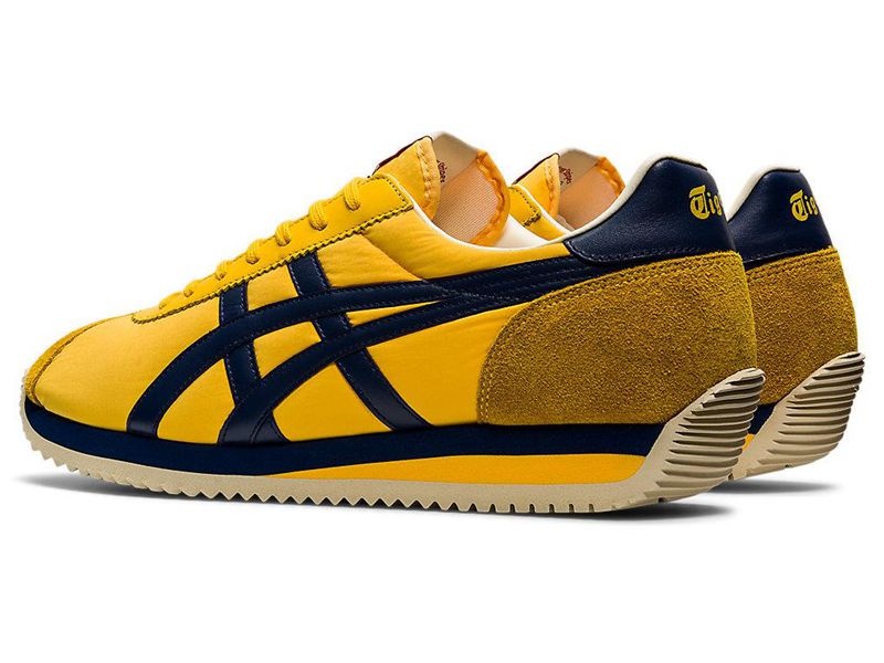 Men's Onitsuka Tiger Moal 77 Nm Sneakers Yellow | 2196-NMVDT