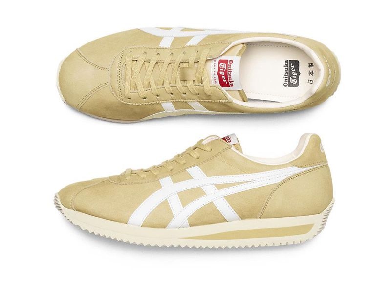 Men's Onitsuka Tiger Moal 77 Nm Sneakers Gold | 1509-TRUPY