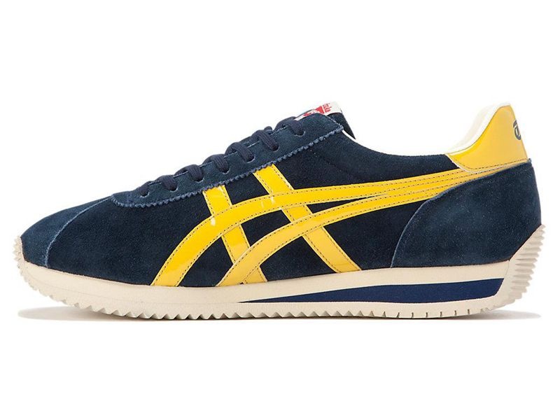 Men's Onitsuka Tiger Moal 77 Nm Sneakers Navy | 4831-QGXSE