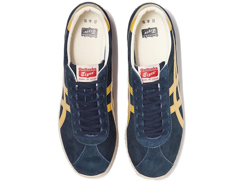 Men's Onitsuka Tiger Moal 77 Nm Sneakers Navy | 4831-QGXSE