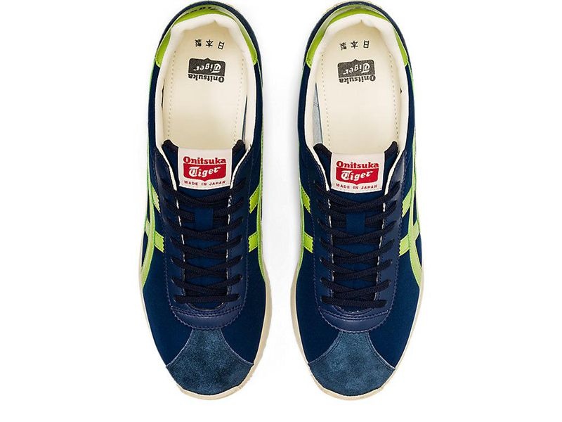 Men's Onitsuka Tiger Moal 77 Nm Sneakers Navy | 0781-UNTPZ