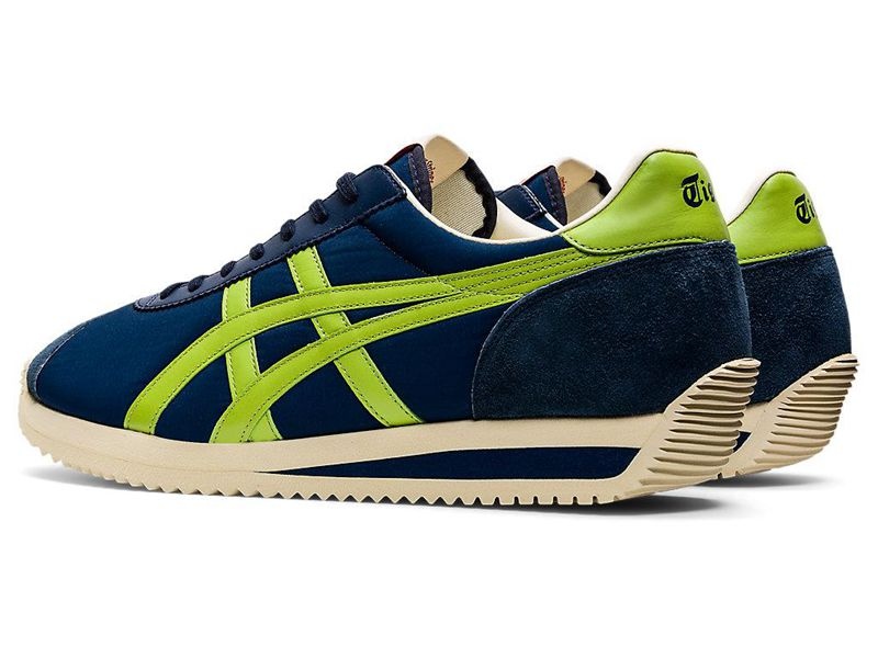 Men's Onitsuka Tiger Moal 77 Nm Sneakers Navy | 0781-UNTPZ