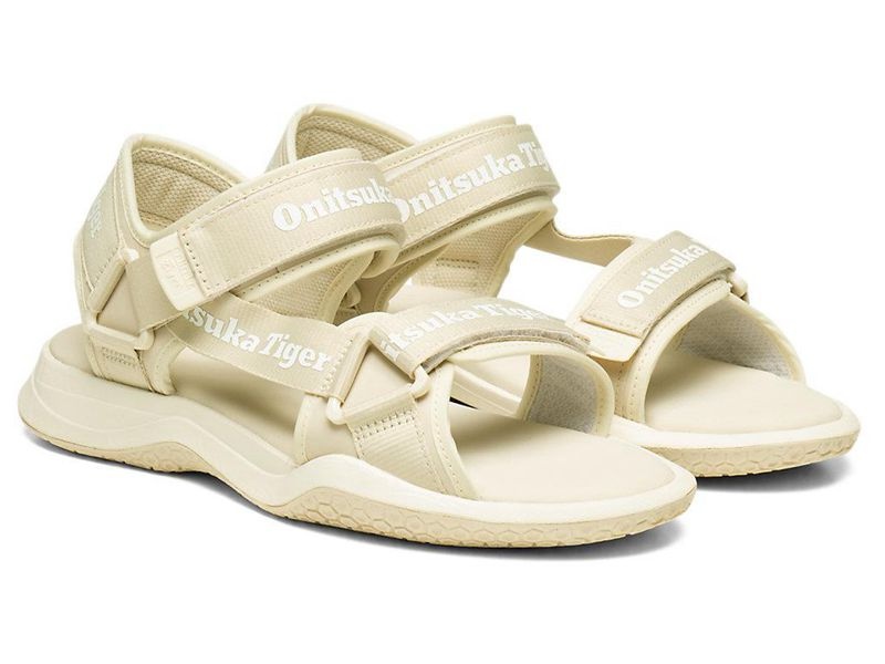 Men's Onitsuka Tiger Ohbori™ Strap Sandals Gold | 1528-KXHPZ