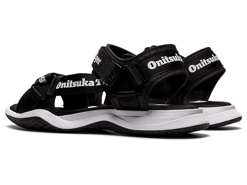 Men's Onitsuka Tiger Ohbori™ Strap Sandals Black | 6148-MDATV