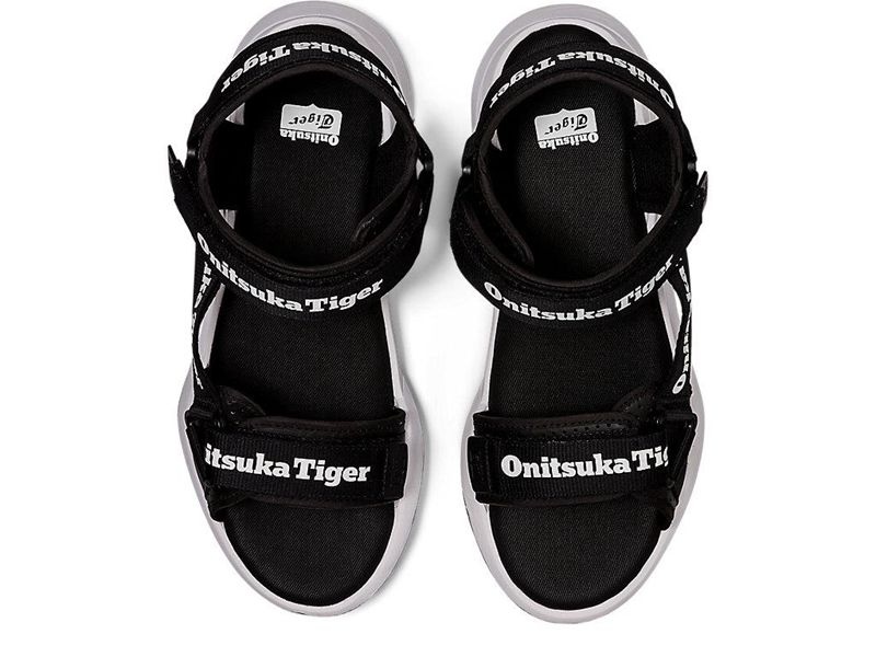 Men's Onitsuka Tiger Ohbori™ Strap Sandals Black | 6148-MDATV