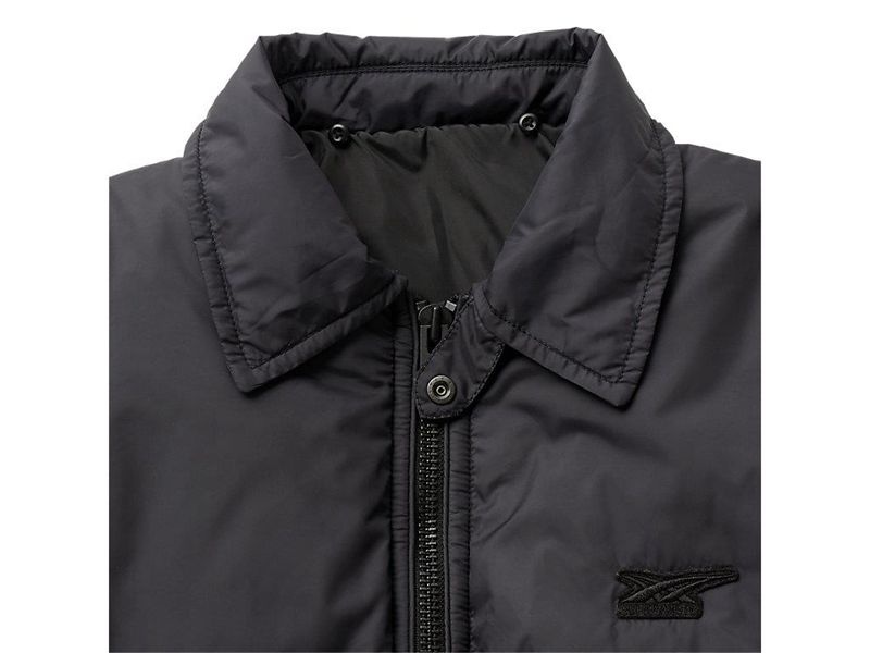 Men's Onitsuka Tiger P Blouson Jackets Black | 3697-GKJYO