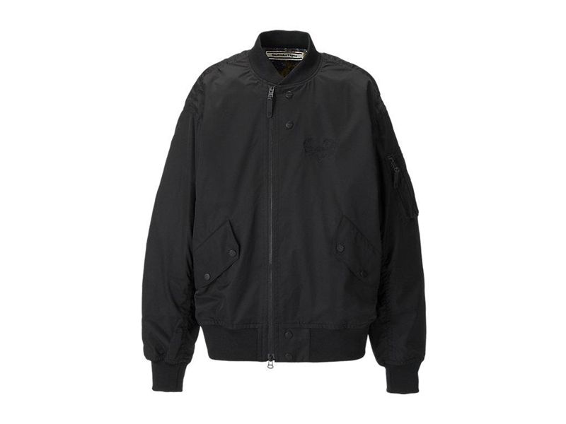 Men's Onitsuka Tiger P Bomber Jackets Black | 3198-QFWJY