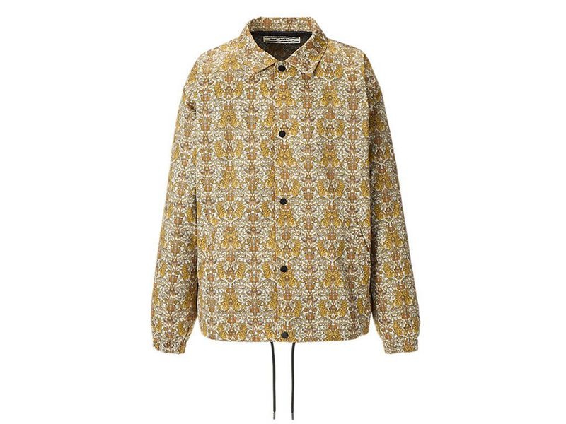 Men's Onitsuka Tiger P Coach Jackets Yellow | 5072-AWPLB