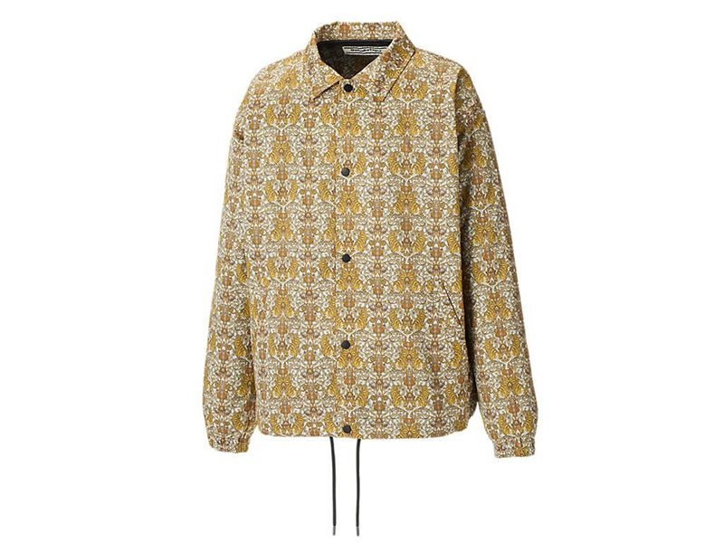 Men's Onitsuka Tiger P Coach Jackets Yellow | 5072-AWPLB