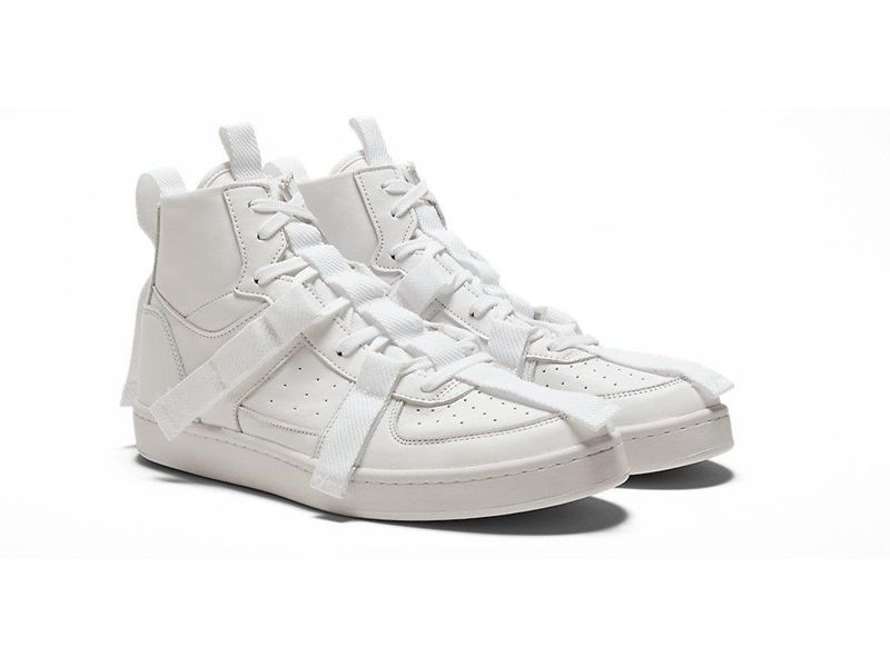 Men's Onitsuka Tiger Petal Boots White | 8567-RKZSF