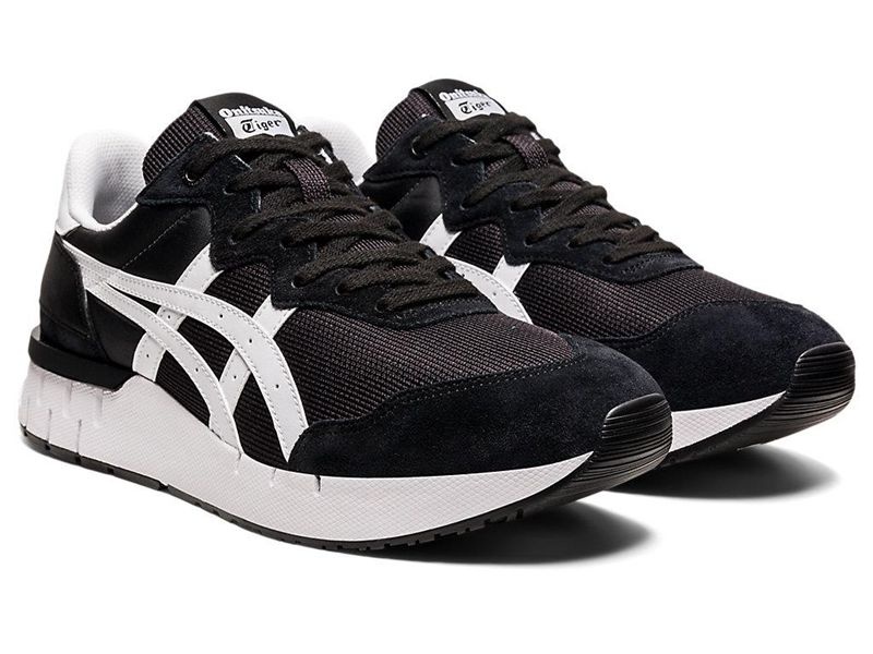 Men's Onitsuka Tiger Rebilac Runner Sneakers Black | 7914-UTYKS