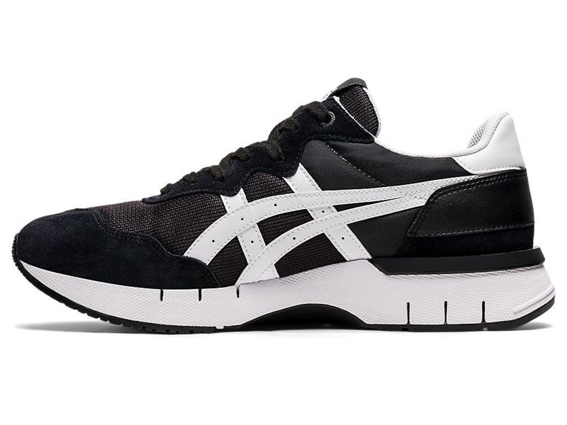 Men's Onitsuka Tiger Rebilac Runner Sneakers Black | 7914-UTYKS