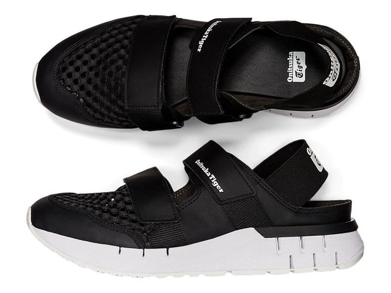 Men's Onitsuka Tiger Rebilac Sandals Black | 2405-MGCTS