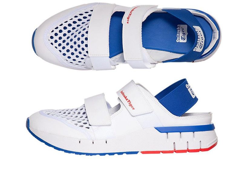 Men's Onitsuka Tiger Rebilac Sandals White | 7216-OGLET