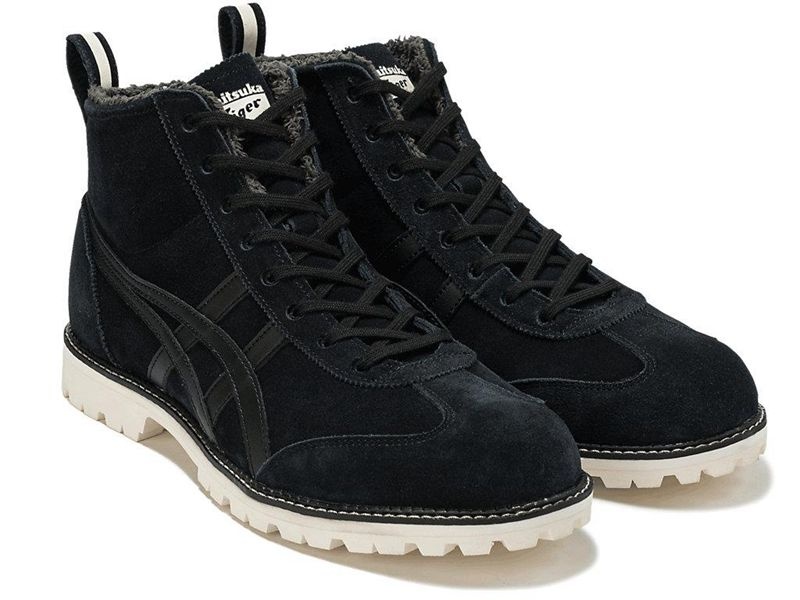 Men's Onitsuka Tiger Rinkan Boots Sneakers Black | 1250-GPIQD