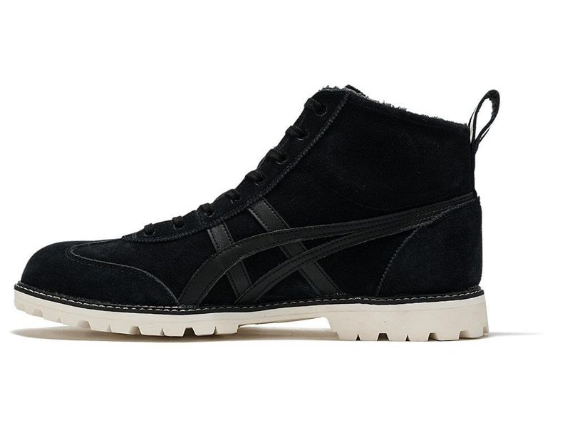 Men's Onitsuka Tiger Rinkan Boots Sneakers Black | 1250-GPIQD