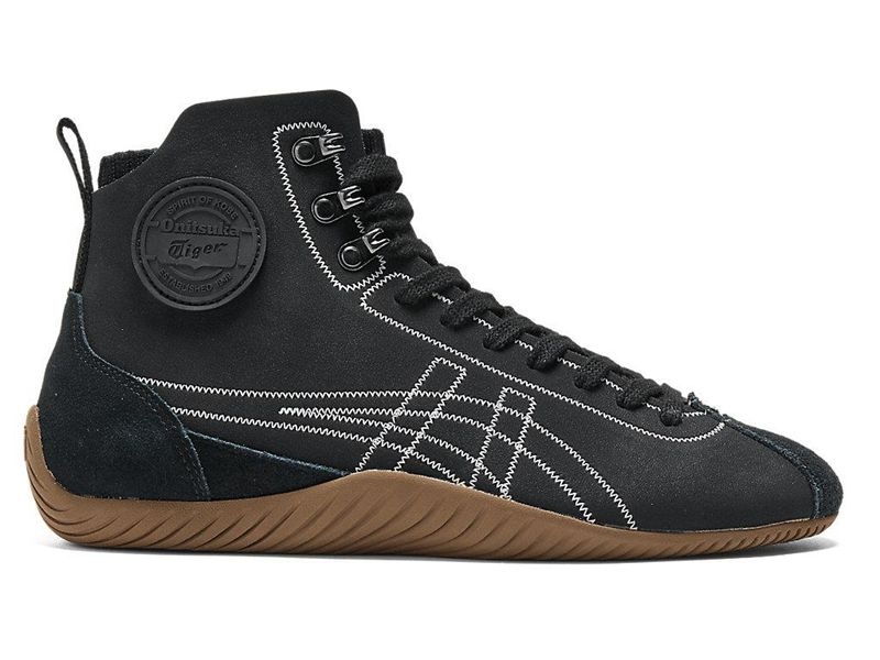 Men\'s Onitsuka Tiger Sclaw Mt Boots Black | 2915-MZBNJ