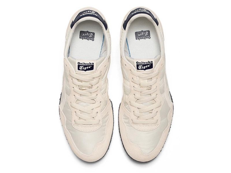 Men's Onitsuka Tiger Serrano Sneakers Beige | 3609-UOCBG