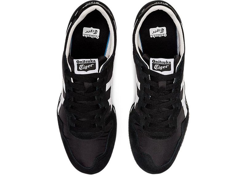 Men's Onitsuka Tiger Serrano Sneakers Black | 6714-YSVRI