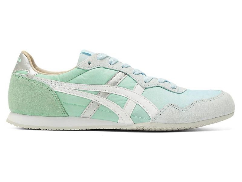 Men\'s Onitsuka Tiger Serrano Sneakers Green | 2139-IQWPU