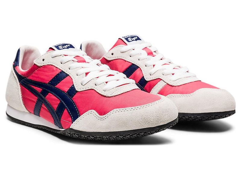 Men's Onitsuka Tiger Serrano Sneakers Pink | 4206-CTYXS