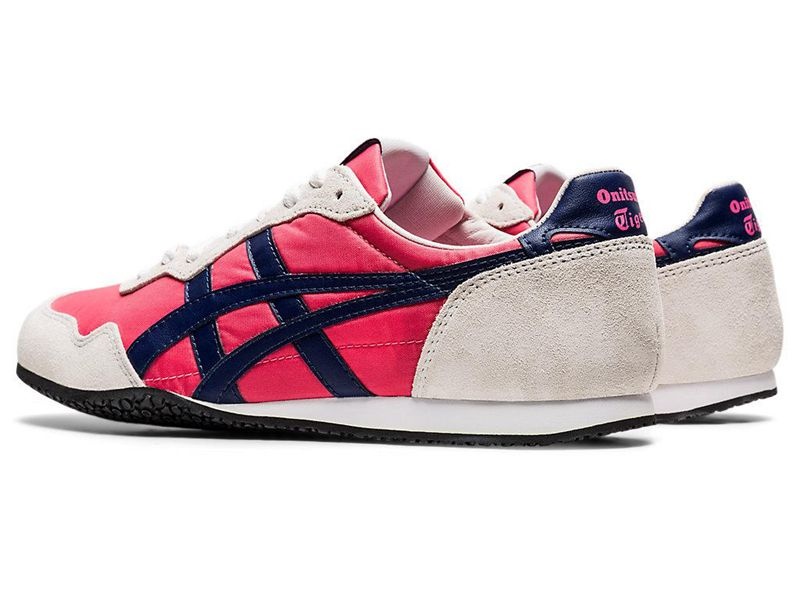 Men's Onitsuka Tiger Serrano Sneakers Pink | 4206-CTYXS