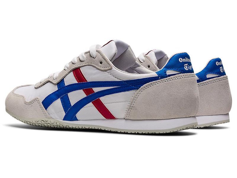 Men's Onitsuka Tiger Serrano Sneakers White | 5106-CFHQX