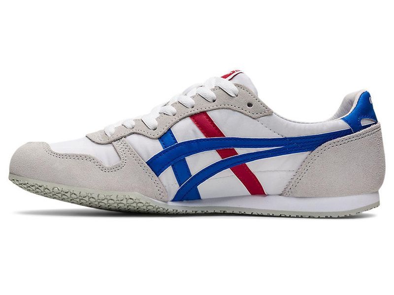 Men's Onitsuka Tiger Serrano Sneakers White | 5106-CFHQX