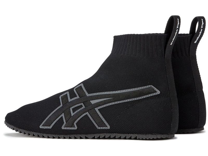 Men's Onitsuka Tiger Tai-chi-reb Sock Boots Black | 6154-UNZRJ