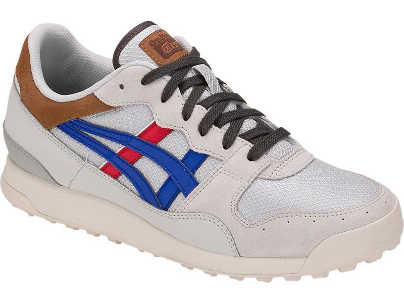 Men's Onitsuka Tiger Tiger Horizonia Sneakers White | 8621-IOKPC