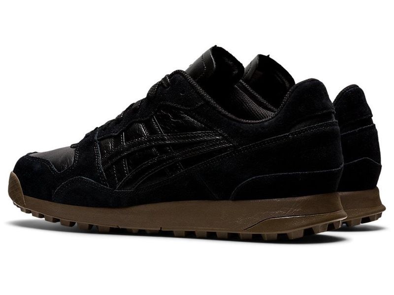 Men's Onitsuka Tiger Tiger Horizonia Sneakers Black | 2019-JXCIV