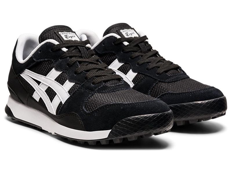 Men's Onitsuka Tiger Tiger Horizonia Sneakers Black | 1450-FXLSO