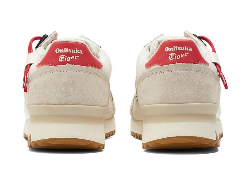 Men's Onitsuka Tiger Tiger Tracer Ex Sneakers Beige | 8701-VNMJL