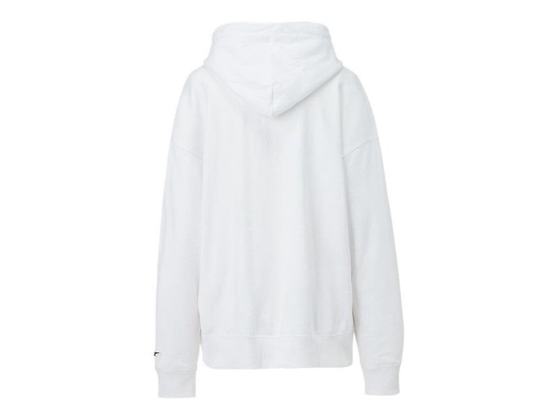 Men's Onitsuka Tiger Top Hoodie White | 0436-RKDAL