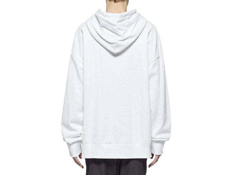 Men's Onitsuka Tiger Top Hoodie White | 0436-RKDAL