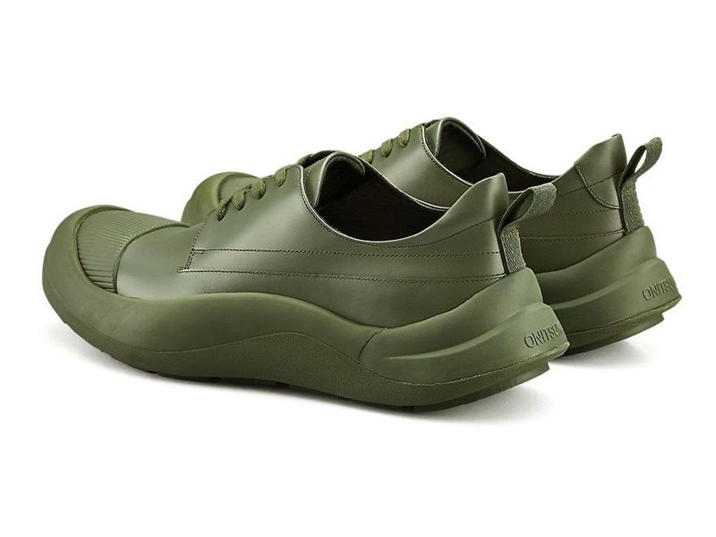 Men's Onitsuka Tiger Wigurve Sneakers Green | 1948-XVYTP