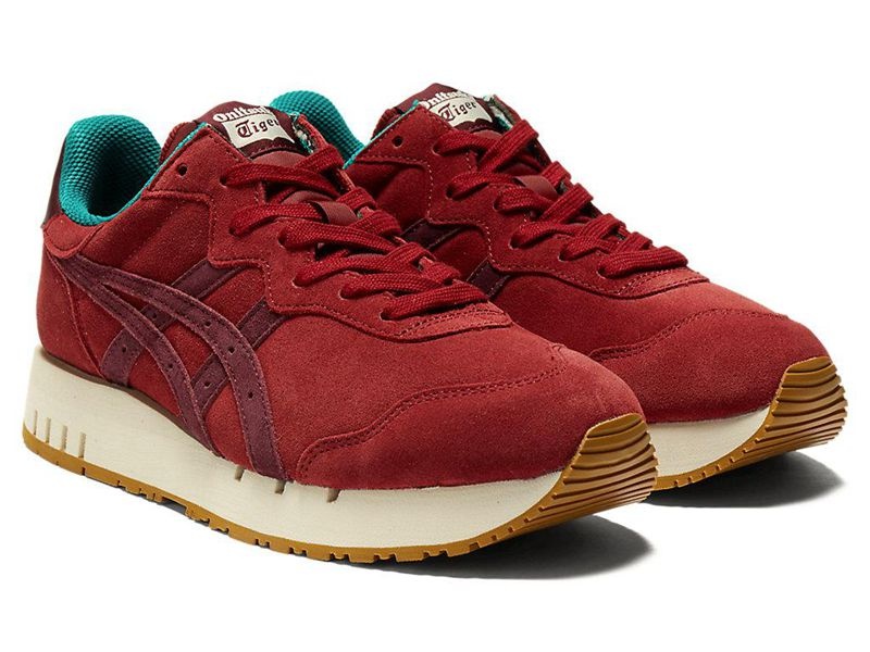 Men's Onitsuka Tiger X-caliber Sneakers Red | 1769-PLTYV